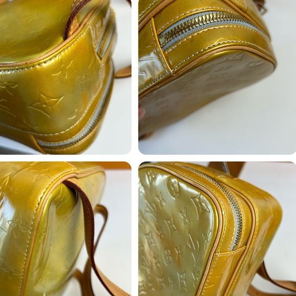 LOUIS VUITTON Monogram Vernis Murray Backpack Yellow - Picture 16 of 16